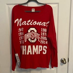 PINK Ohio State Sweatshirt.